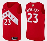 Raptors 23 Fred Vanvleet Red 2019 NBA Finals Nike Swingman Jersey,baseball caps,new era cap wholesale,wholesale hats